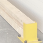 Odbojnica drewniana podwójna